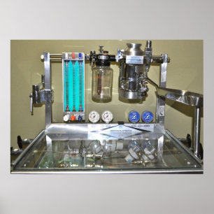 BOYLES ANAESTHETIC MACHINE POSTER