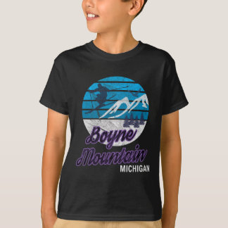 Boyne Mountain Michigan Usa Ski Resort Snowboardin T-Shirt