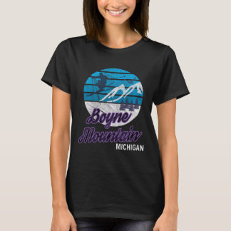 Boyne Mountain Michigan Usa Ski Resort Snowboardin T-Shirt