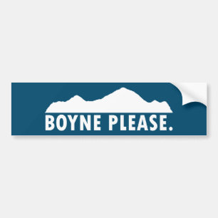 Boyne Please Bumper Sticker