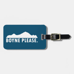 Boyne Please Luggage Tag