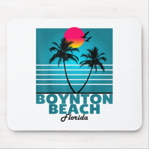 Boynton Beach Florida Fl Summer Palm Trees _1 Mouse Mat
