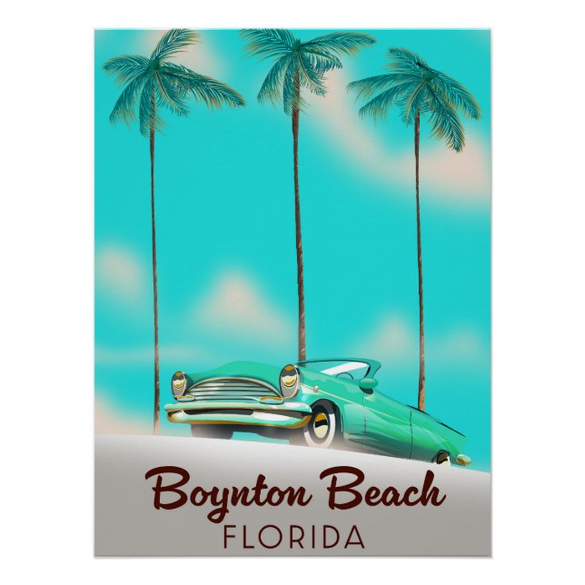 Boynton Beach Florida Poster (Front)