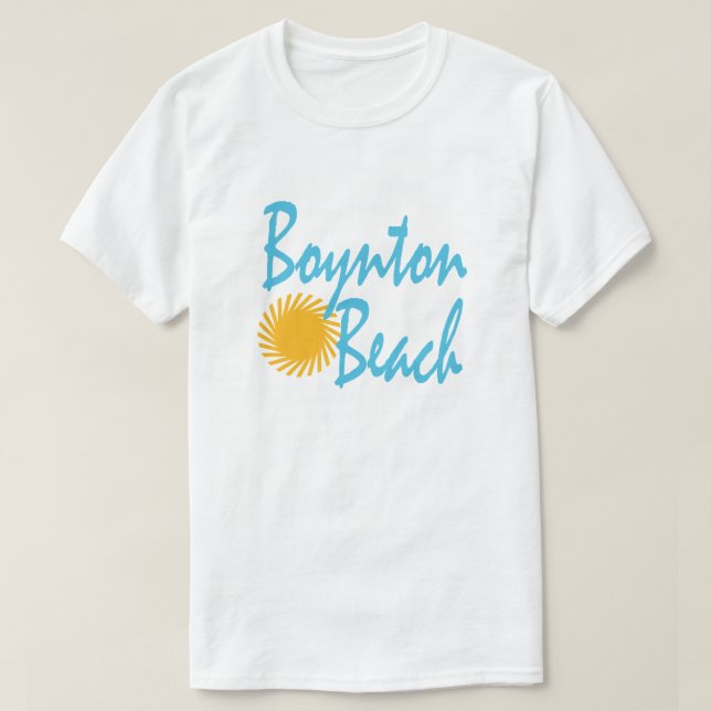 Boynton Beach Florida t-shirt (Design Front)