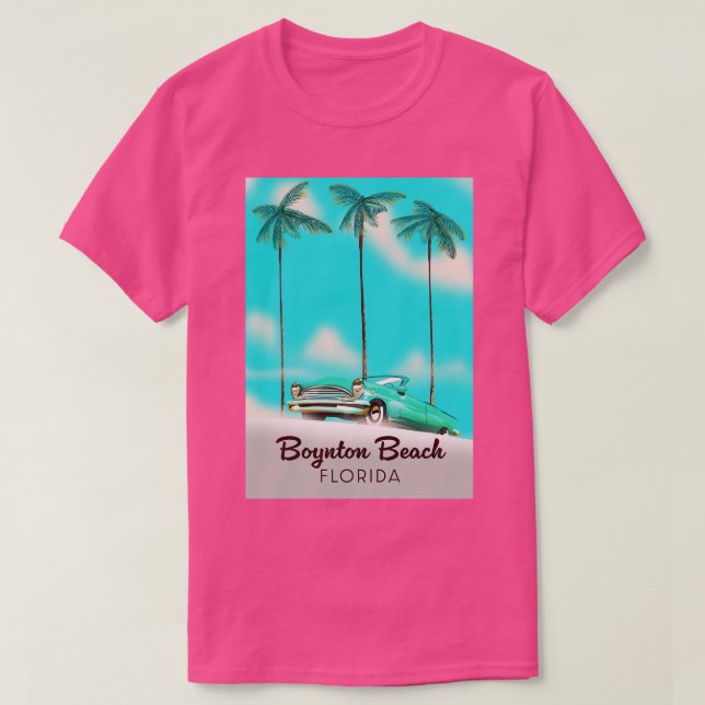 Boynton Beach Florida T-Shirt (Design Front)