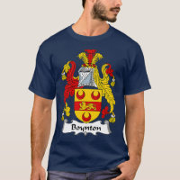 Boynton Coat of Arms Family Crest