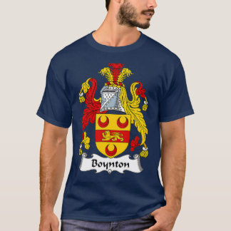 Boynton Coat of Arms  Family Crest T-Shirt
