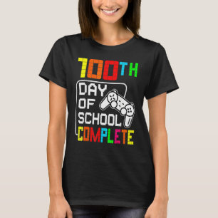 Boys 100th Day Of School Complete Video Game Stude T-Shirt