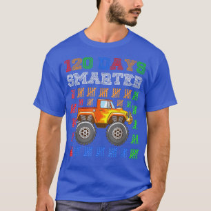 Boys 120th Day of School Monster Truck 120 Days Sm T-Shirt