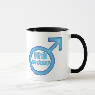 Boys 16th Birthday Gifts Mug