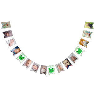 Boys 1st Birthday Party Bunting