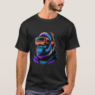 Boys Adult Women Men Birthday Gorilla Funny Bday G T-Shirt