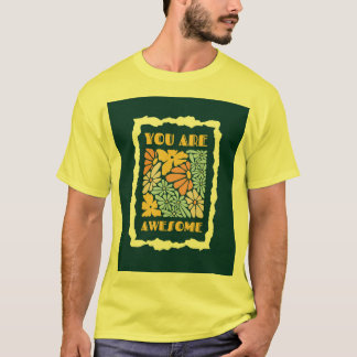 boys aesthetic design with amazing quote t shirt
