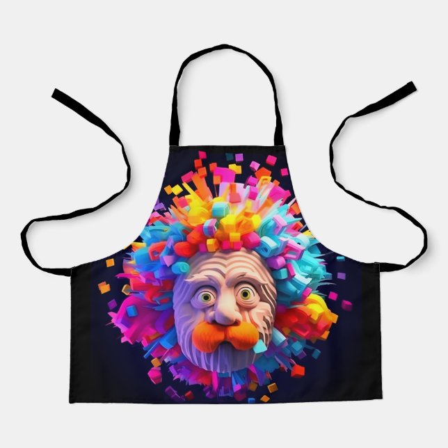 Boy's and Girl's print Apron (Front)