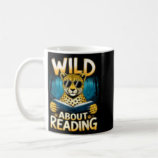 Boys Animal Print Clothes Wild About Reading Coffee Mug