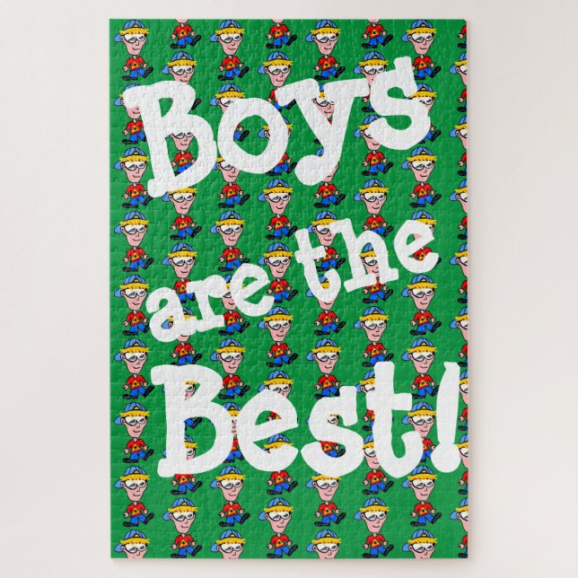 Boys are the best! jigsaw puzzle (Vertical)