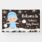 Boys Baby Its Cold Outside Baby Shower Banner