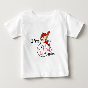 Boy's Baseball I'm 2 Tshirts and Gifts