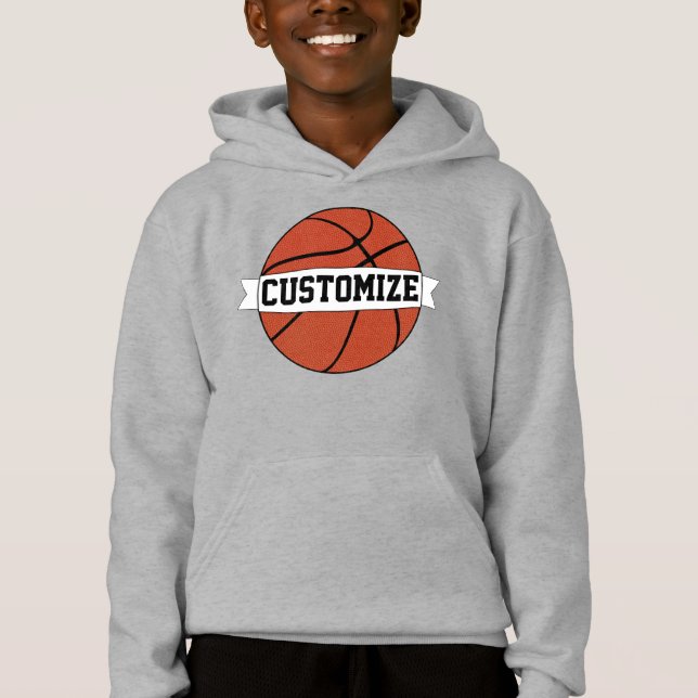 Boys Basketball Custom Team Player Name & Number (Front)