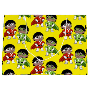 Boys Birthday Action Hero Large Gift Bag