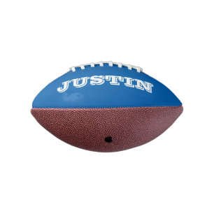 Boys Birthday gift idea Personalised mini football American Football