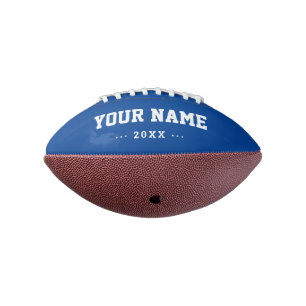 Boys Birthday gift idea personalised mini football American Football