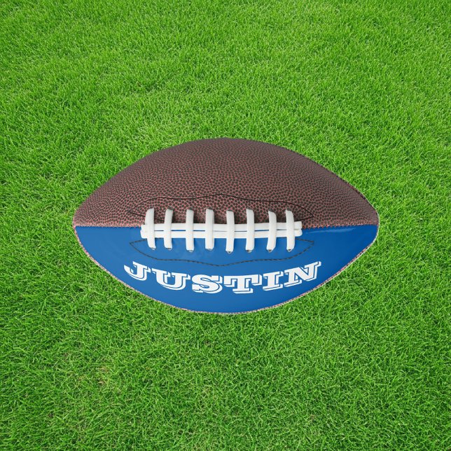 Boys Birthday gift idea Personalised mini football American Football (mini football)