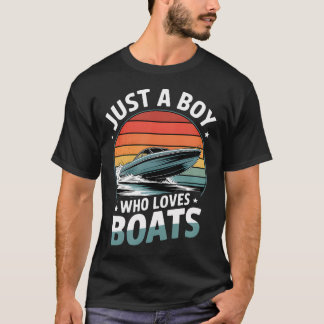 Boys Boat T-Shirt