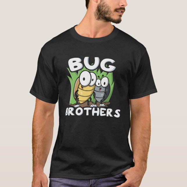 Boys Bug Brother Matching Family   Bug Hunter T-Shirt (Front)