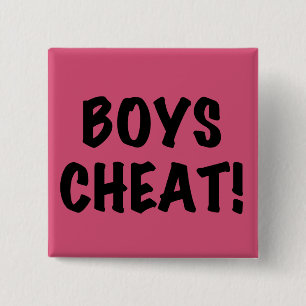 Boys Cheat 15 Cm Square Badge
