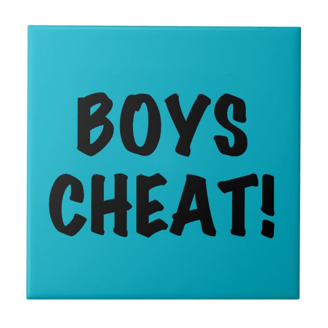 Boys Cheat Tile (Front)