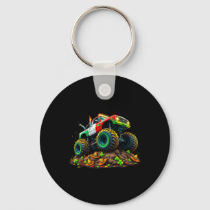 Boys Cinco De Mayo Toddler Lucky Monster Truck Key Ring
