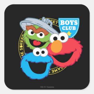 Boys Club Monsters Square Sticker