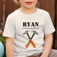 Boys Construction Builder Birthday Boy