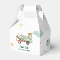 Boys Cool Modern Colourful Aeroplane Birthday Part