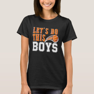 Boys  cute Basketball Mum  for women T-Shirt