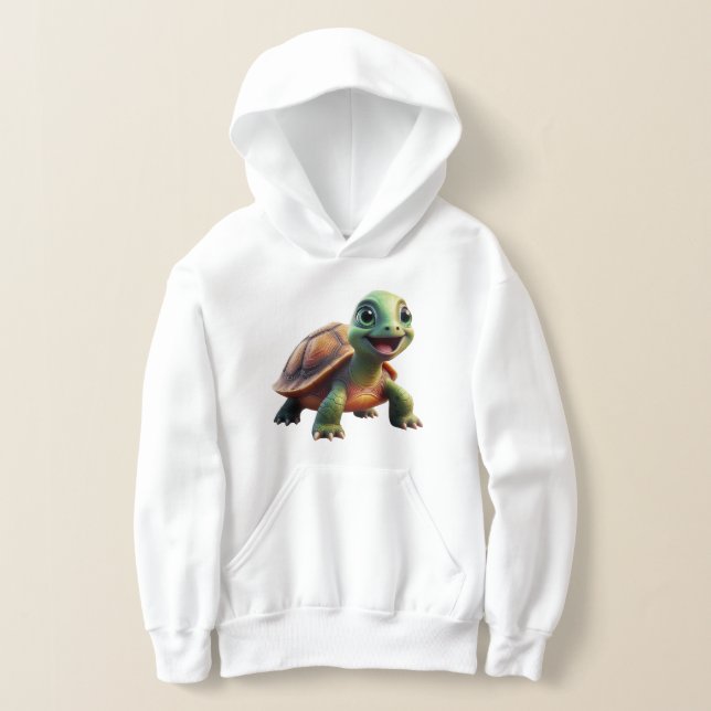 Boy's Cute Dinosaur Hoodie (Laydown)