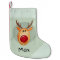 Boys Cute First Christmas Rudolph Reindeer & Name