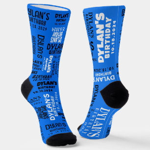Boys Dance Floor BIRTHDAY Take Home Gift Socks