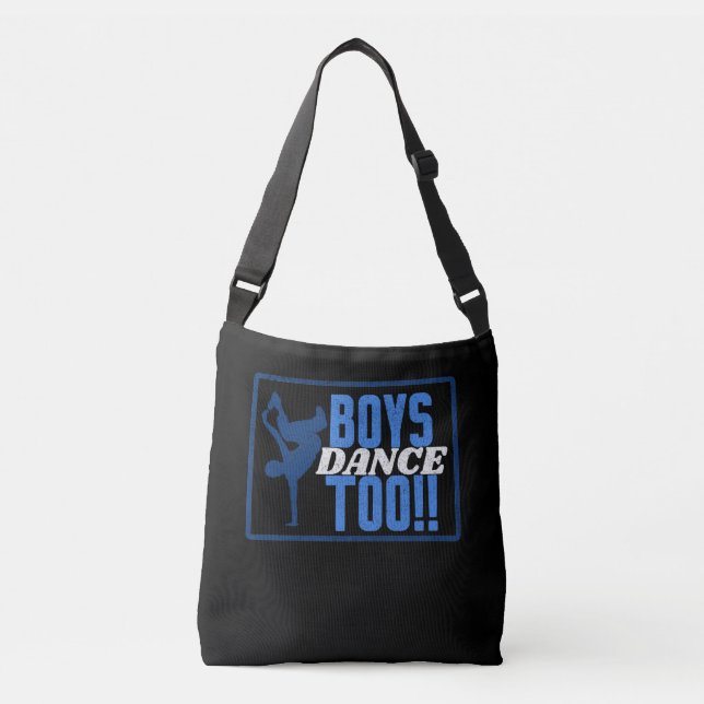 Boys Dance Too Dancers Dancing Day Graphic Crossbody Bag (Front)