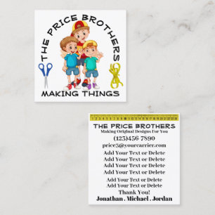 Boys Designers Business Card