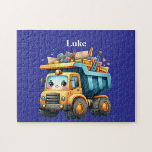 Boy's Dump truck Jigsaw Puzzle