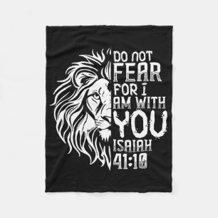 Boys Easter Gifts Christian Bible Verse Lion Of Ju Fleece Blanket