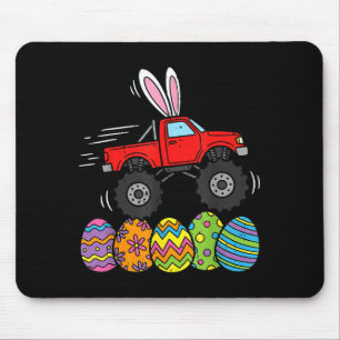 Boys Easter Monster Truck Happy Easter Day Eggs To Mouse Mat