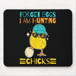 Boys Easter Outfit Forget Eggs I'm Hunting Chicks Mouse Mat