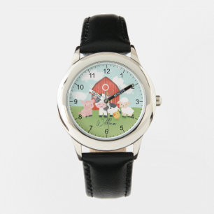 Boys Farm Animal Barnyard Kids Watch
