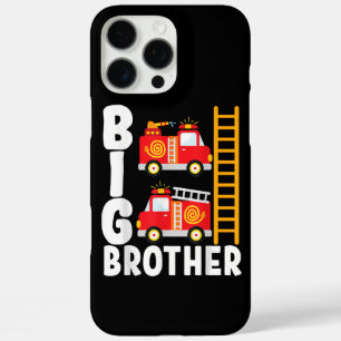 Boy's Fire Truck Fire Theme Big Brother Fire Engin iPhone 16 Pro Max Case