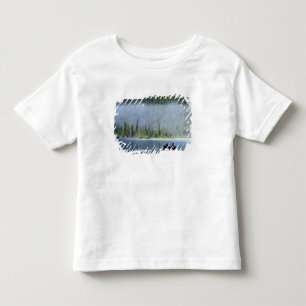 Boys fishing on Waterfowl Lake, Banff National Toddler T-Shirt