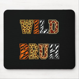 Boys funny wild animal about reading bruh book mouse mat