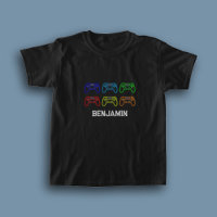 Boys Gaming Controller Personalised T-Shirt